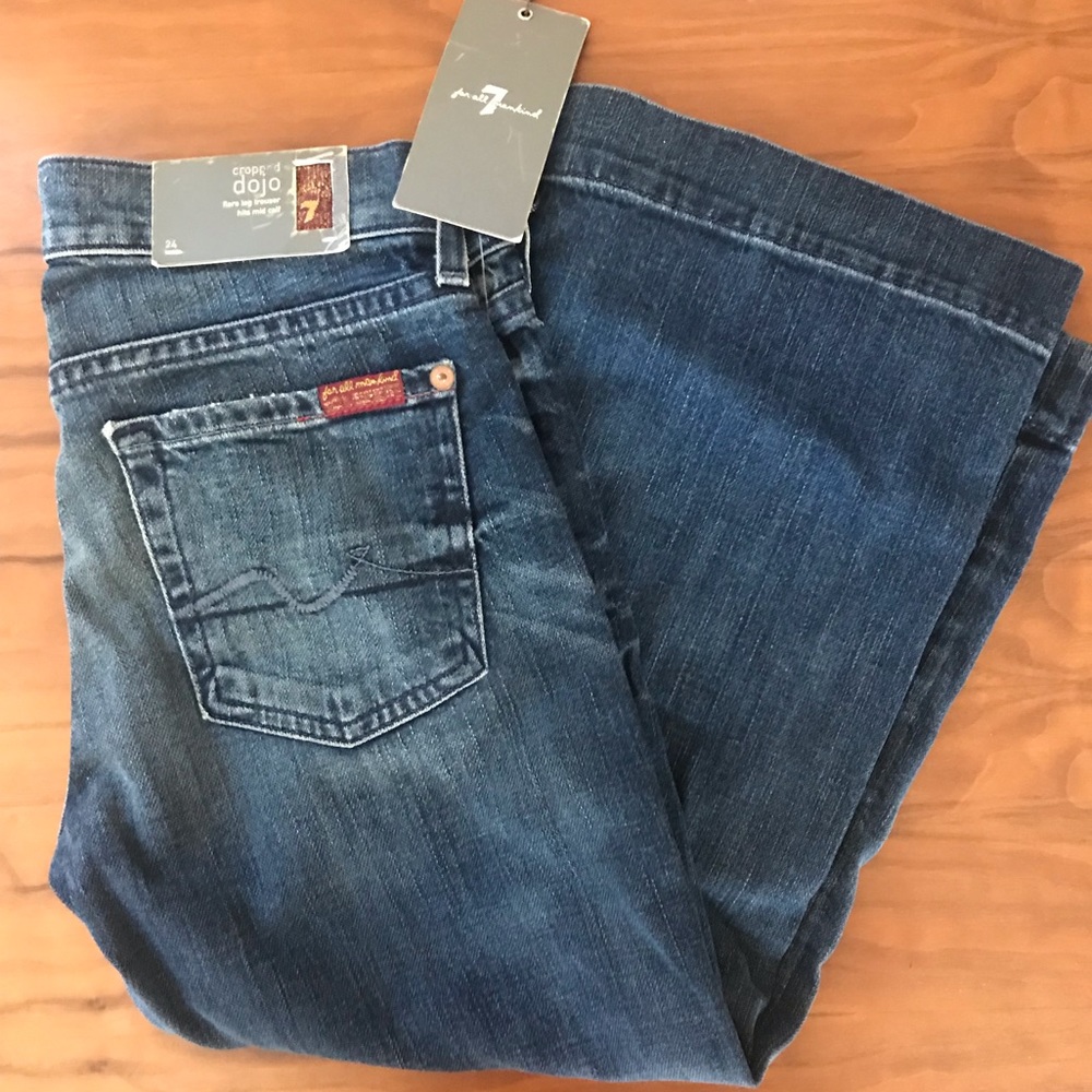 New 7 For All Mankind DOJO Jeans Size 24.